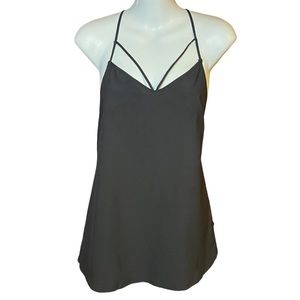 Under Armour Black Razor Back Tank Top-Size M